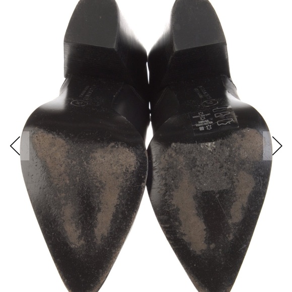 AllSaints Black Leather Chelsea Ankle Boots – Women’s 7 / IT 37 - Picture 6 of 6